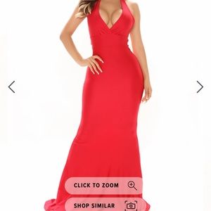 Elegance forever halter maxi dress